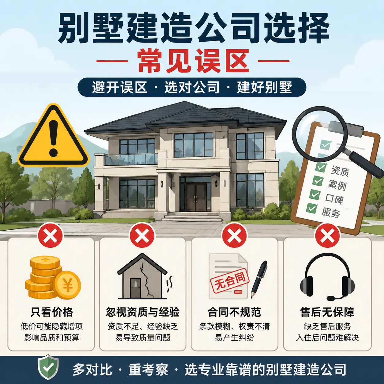 开阳 别墅建造公司推荐：了解市场行情与服务内容