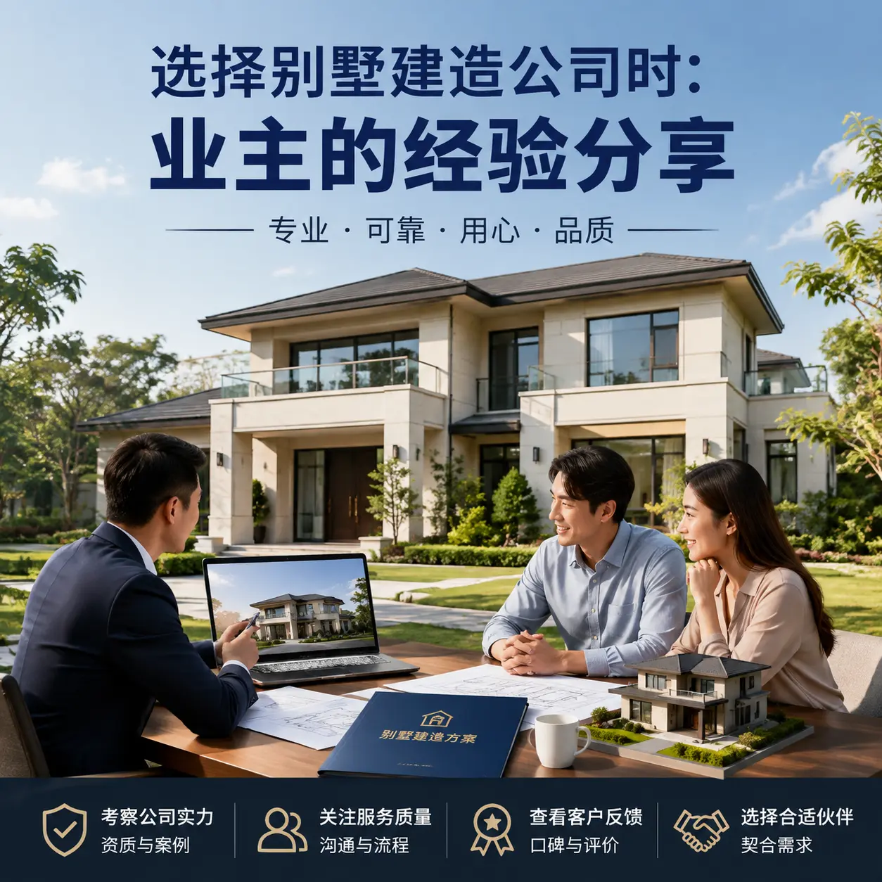 选择别墅建造公司时： 开阳 业主的经验分享