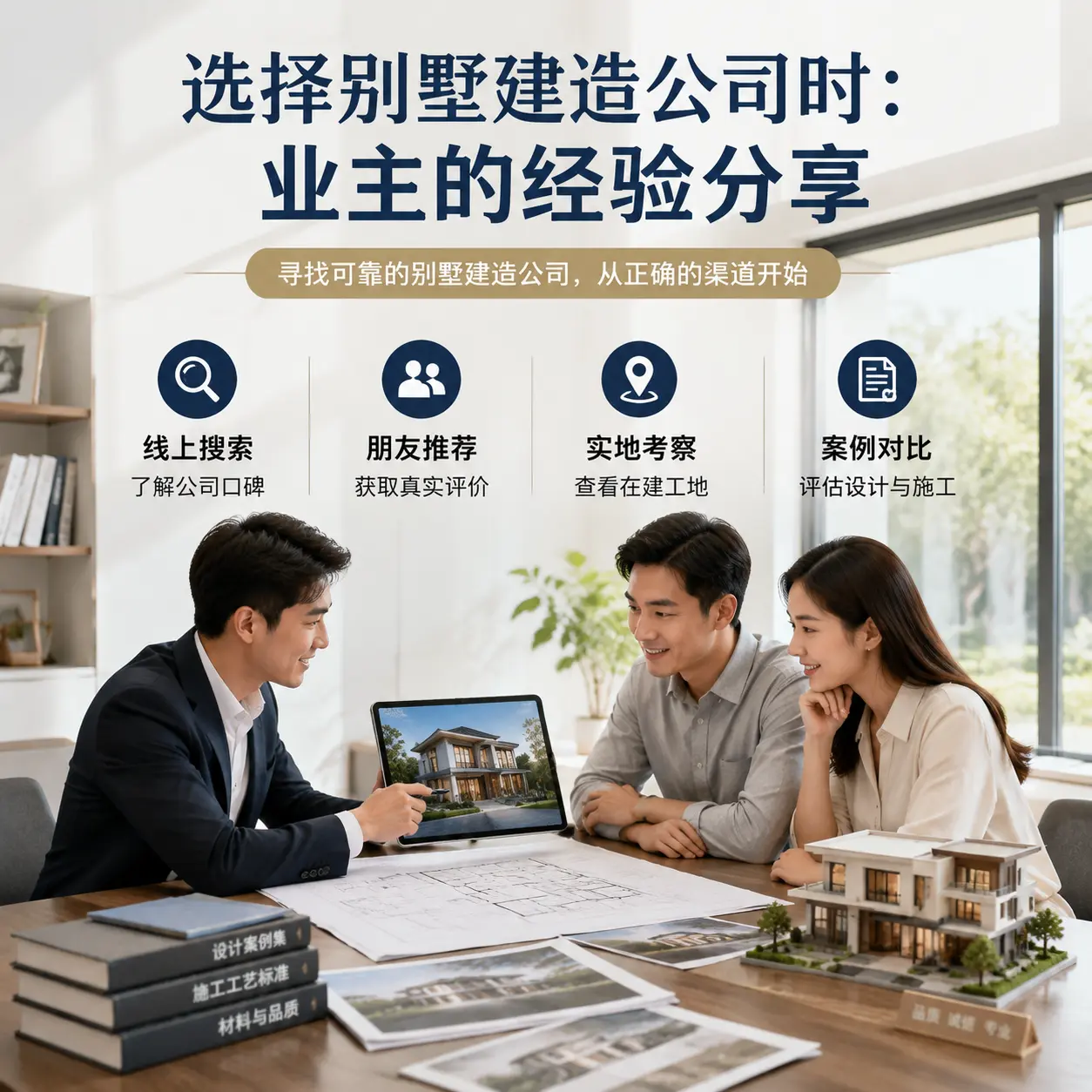 选择别墅建造公司时： 开阳 业主的经验分享