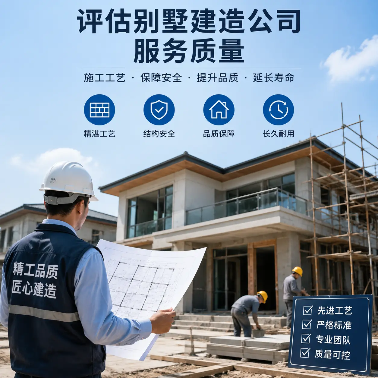 如何评估 开阳 别墅建造公司的服务质量？