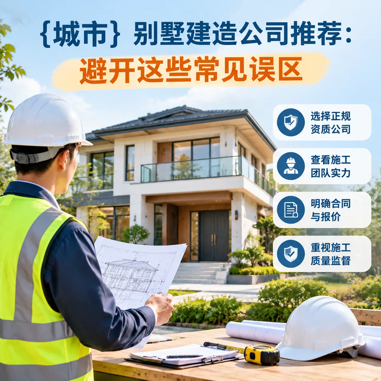 开阳 别墅建造公司推荐：避开这些常见误区