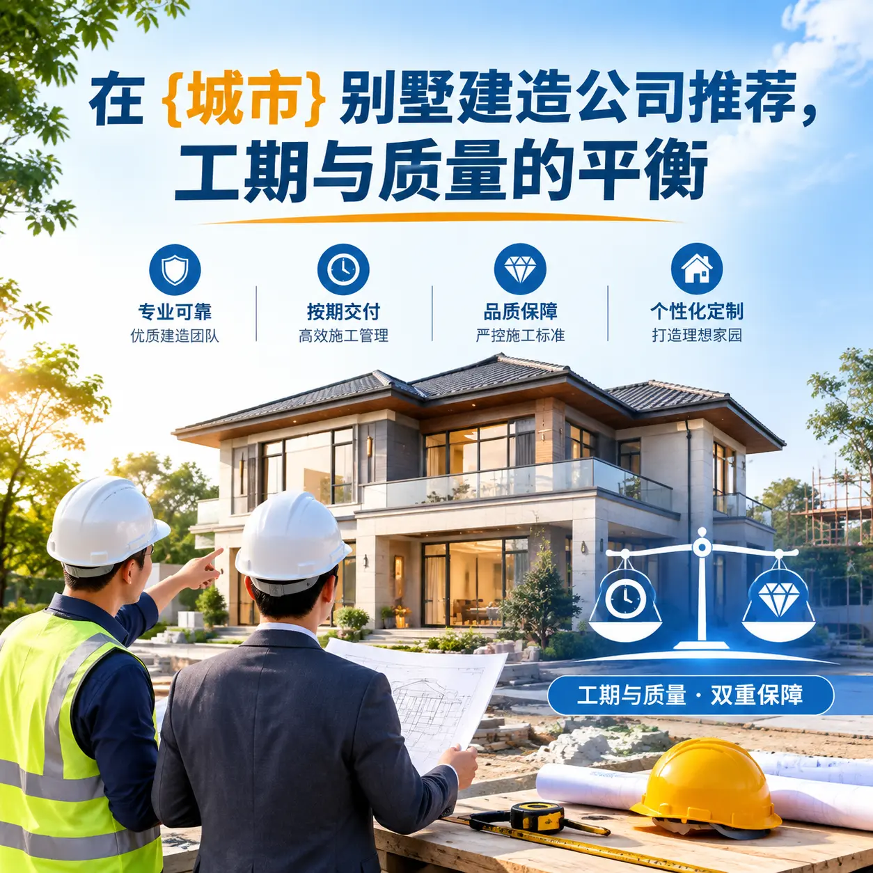 在 开阳 别墅建造公司推荐，工期与质量的平衡