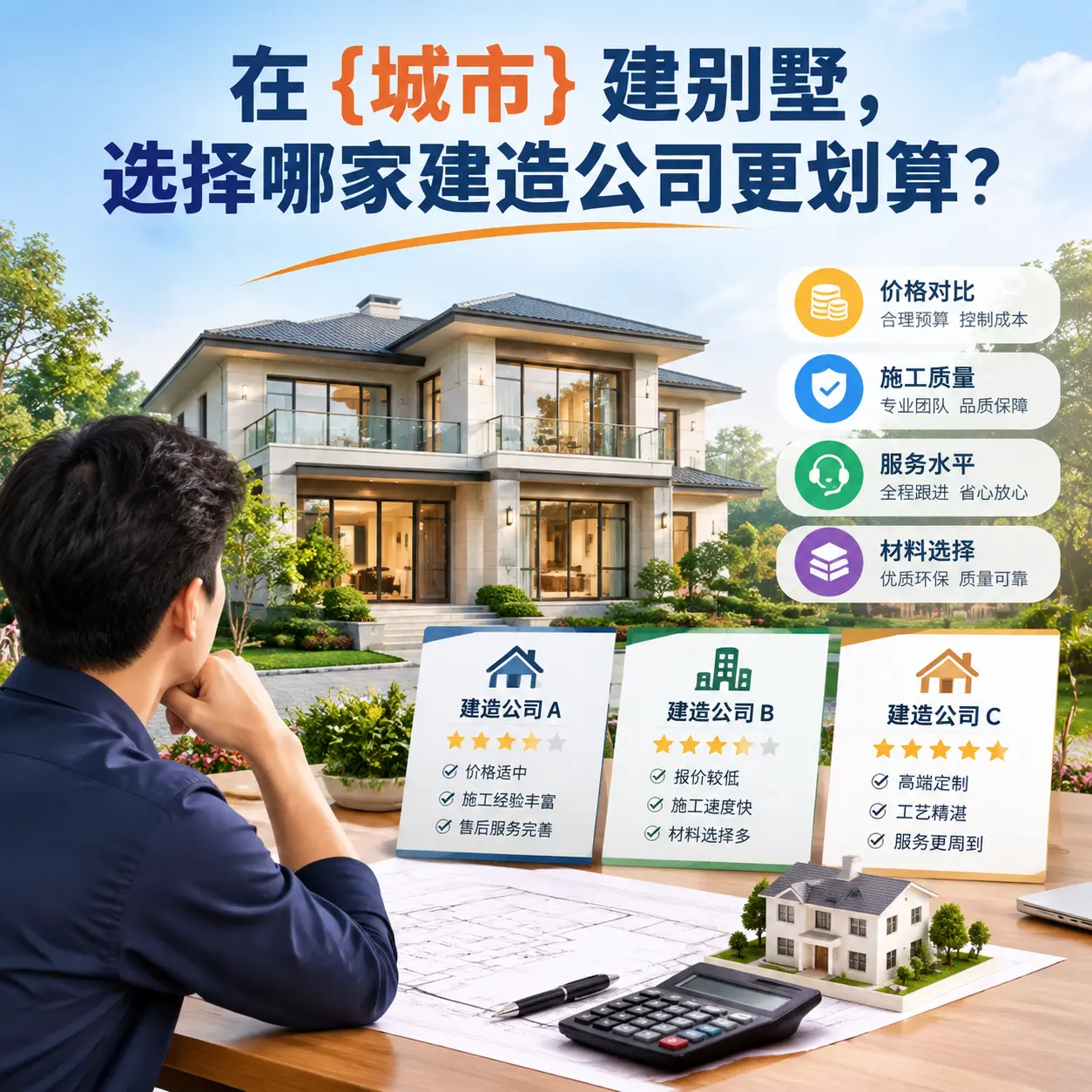 在 开阳 建别墅，选择哪家建造公司更划算？