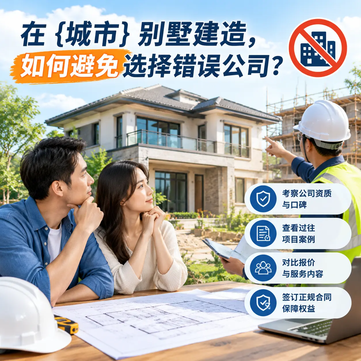 在 开阳 别墅建造，如何避免选择错误公司？