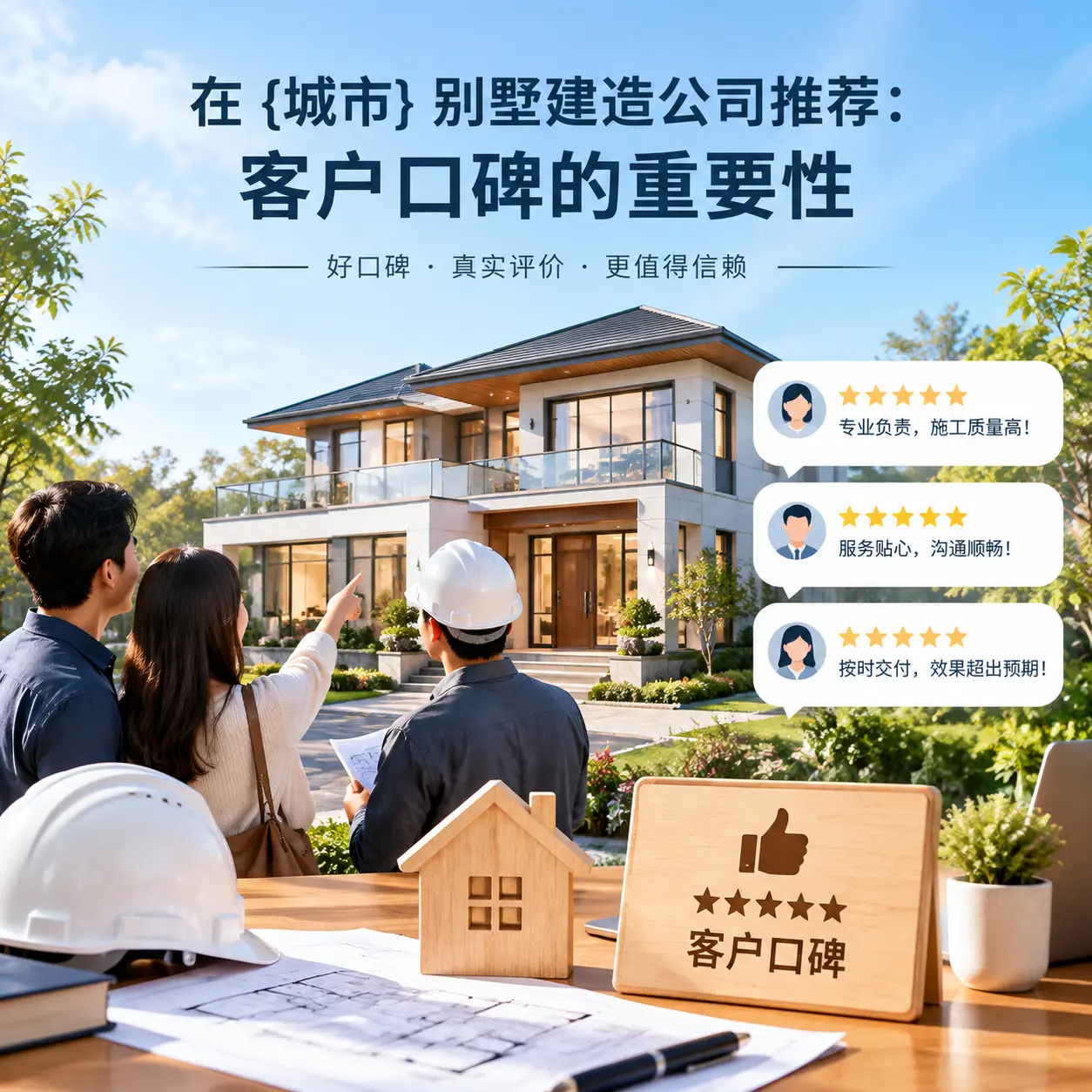 在 开阳 别墅建造公司推荐：客户口碑的重要性