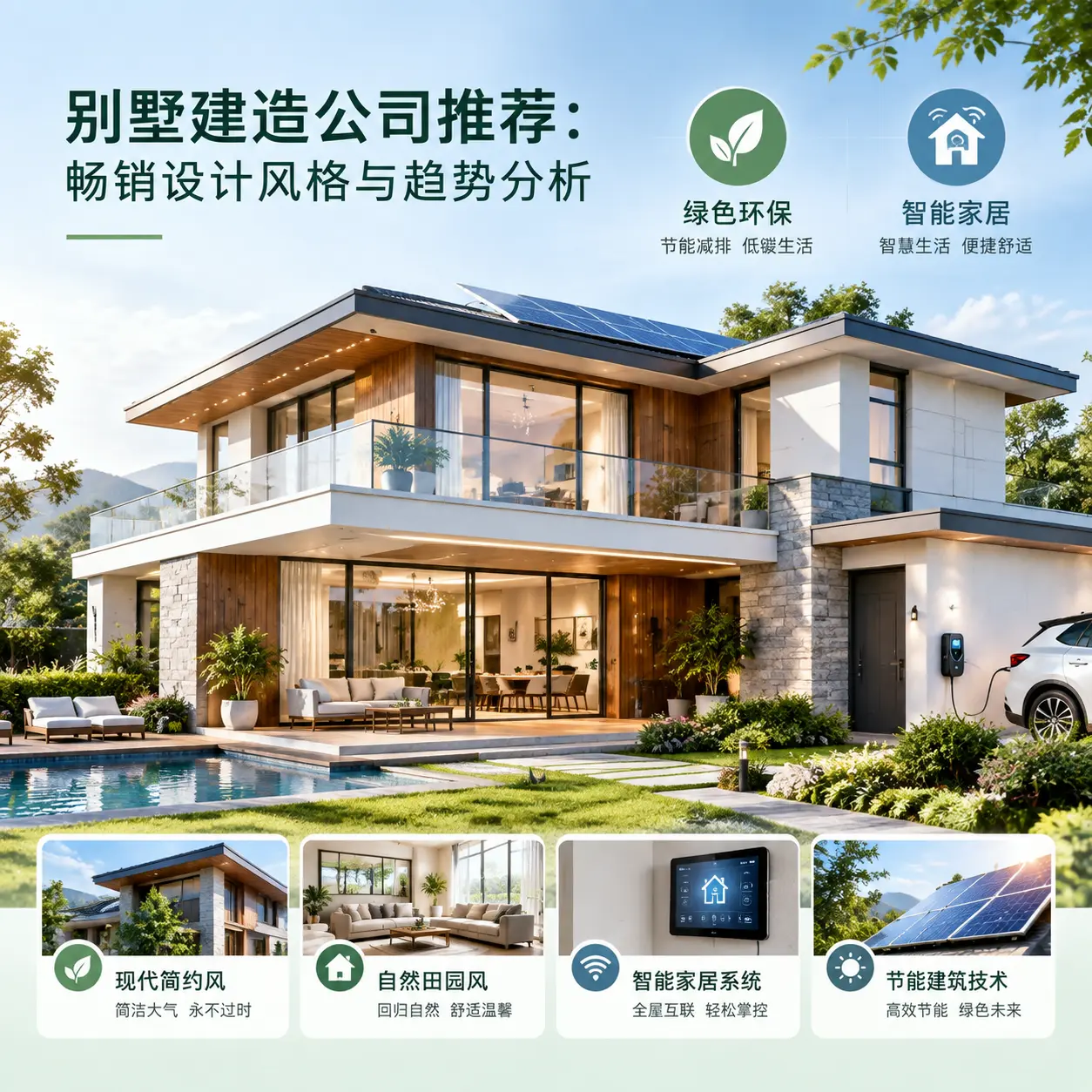 别墅建造公司推荐: 开阳 畅销设计风格与趋势分析