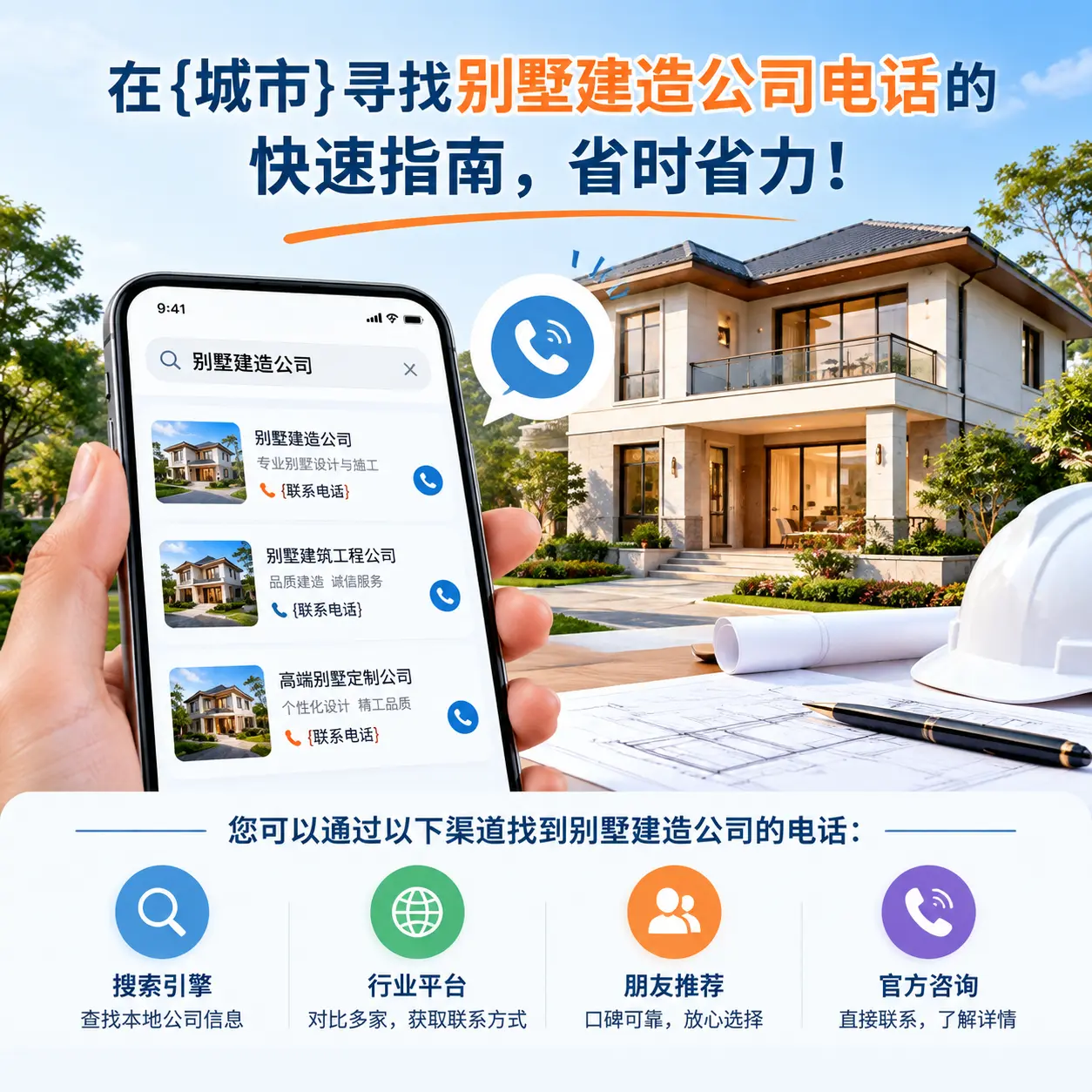 在开阳寻找别墅建造公司电话的快速指南,省时省力!